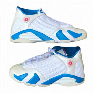 RARE 2011 Air Jordan 14 Retro Neptune Blue Size 7.5